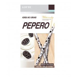 Lotte Pepero 32g - biela čokoláda a sušienky